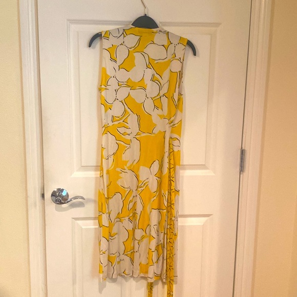DVF Diane Von Furstenburg New Yahzi Silk Jersey Wrap Dress Size 6 - Picture 12 of 12